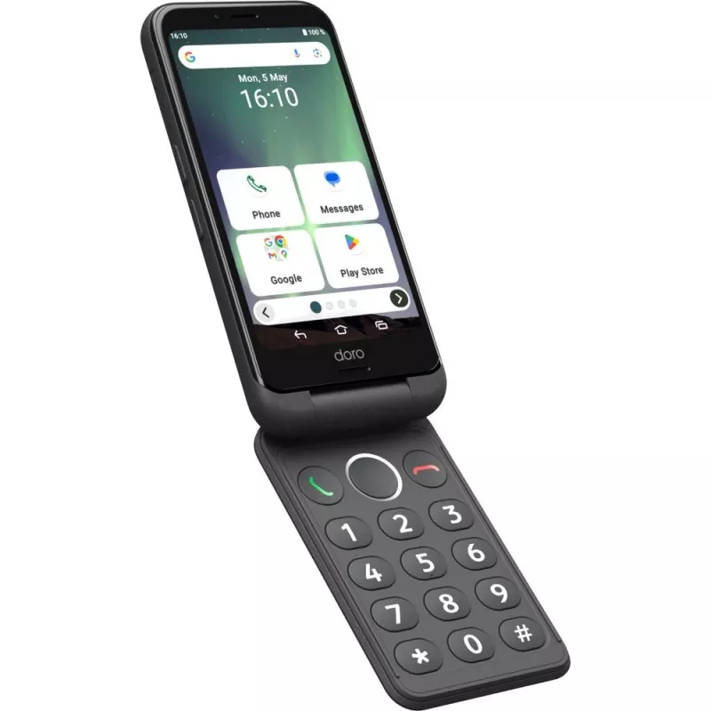 Viedtālrunis Doro Aurora A20 4.5 collu 4GB 64GB Melns