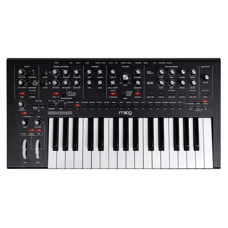 Analogais sintezators Moog MOOG MESSENGER — monofonisks galda instruments