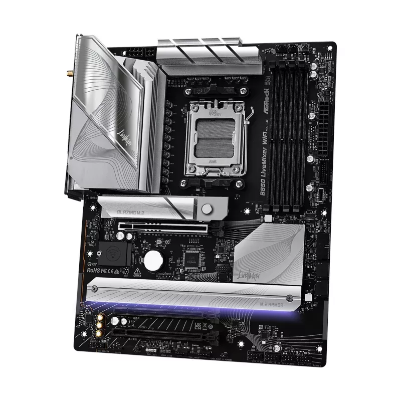 ASRock B850 LiveMixer WiFi ATX mātesplate