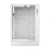 Datora korpuss DeepCool CH170 PLUS WH Midi Tower — balts, rūdīts stikls, atbalsta micro ATX/mini-ITX, GPU līdz 34,2 cm, CPU dzesētāja augstums 164 mm