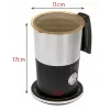 Automātiskais piena putotājs Adler AD 4497 — nerūsējošais tērauds, 600 W, putas 120 ml / silts 300 ml, karsts un auksts
