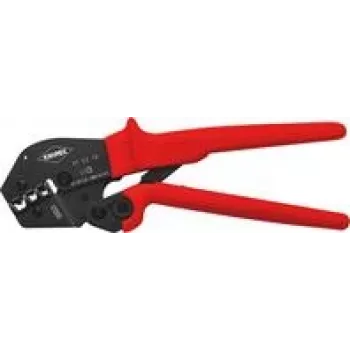 Knipex presēšanas knaibles L.250mm 2x6,2x10,2x16 (AWG 2x10,2x7,2x5) mm