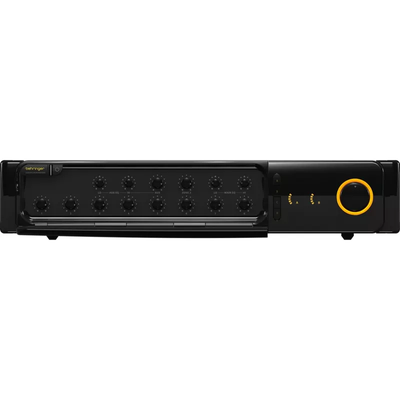 Behringer MA6000M audio pastiprinātājs Performance/stage Melns