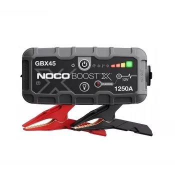 Aizdedzes pastiprinātājs NOCO GBX45 1250 A litija jonu, 31 Wh, IP65, USB-C un USB-A, 60 W uzlāde