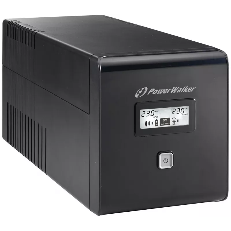 PowerWalker VI 1000 LCD 1 kVA 600 W 4 AC kontaktligzdas