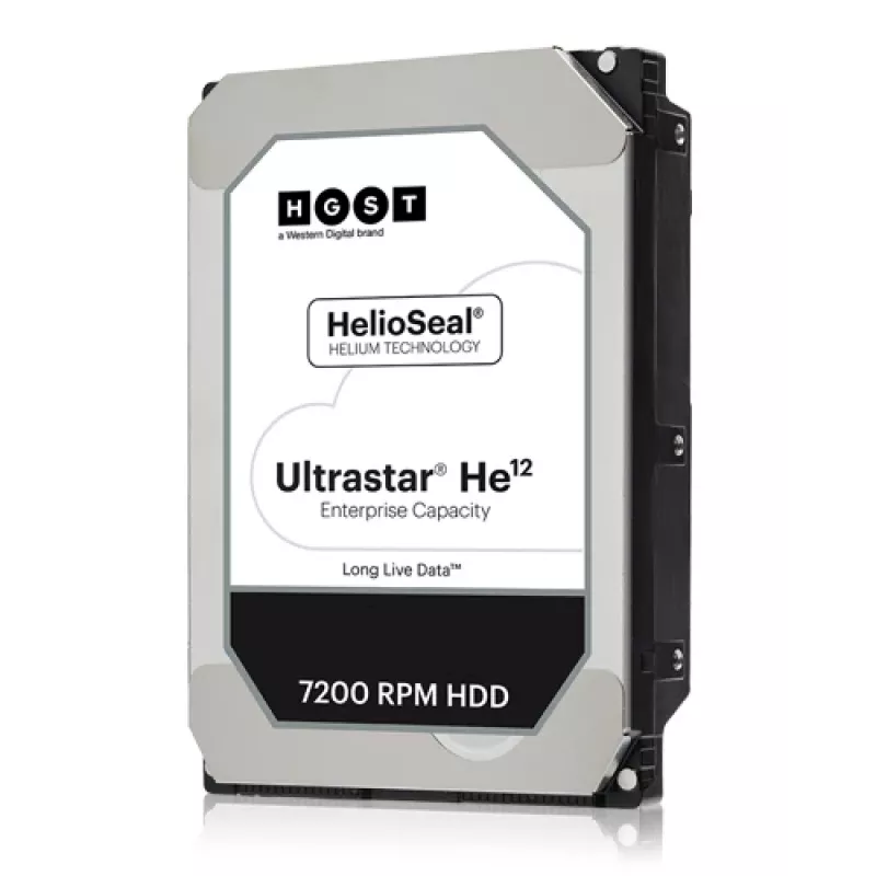 HDD Western Digital 12 TB 3.5 collu Serial ATA III Ultrastar He12
