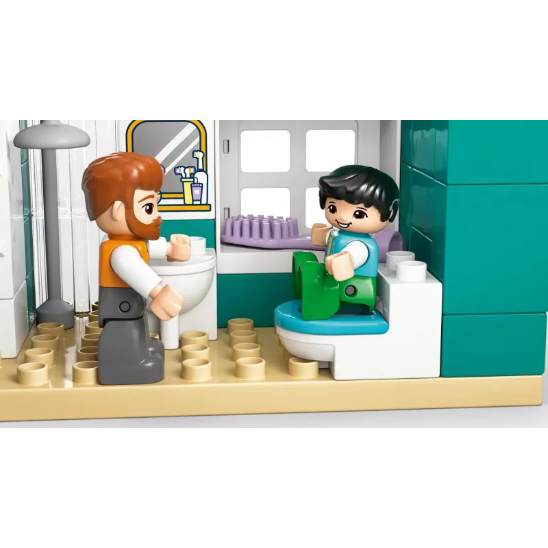 LEGO DUPLO 10470 3-in-1 Modernā ģimenes māja ar figūrām