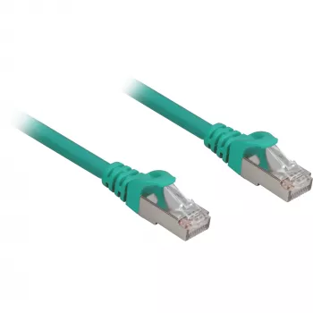 komutācijas kabelis RJ45 Cat.6a SFTP (Zaļš, 3 metri, LSOH (bez halogēna))