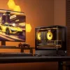 Datora korpuss Jonsbo D200 midi-tower mATX rūdīta stikla mini temperatūras displejs melns