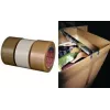 Iepakojuma lente Tesa 04124, PVC, brūna, 66 m × 50 mm