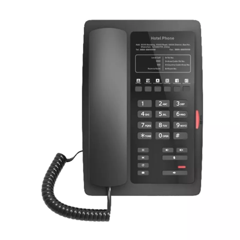 IP telefons Fanvil H3W Melns