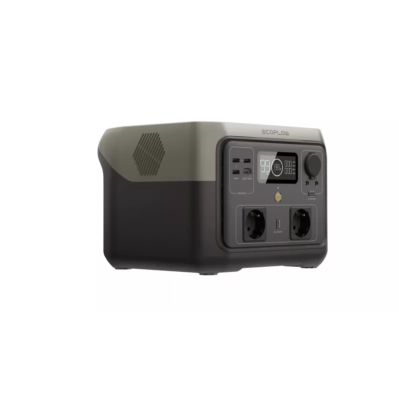 EcoFlow River 2 Max pārnēsājama elektrostacija litija dzelzs fosfāts (LiFePO4) 6 kg