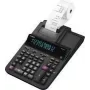 Galda drukas kalkulators CASIO DR-200R-BK, kompakts melns drukas kalkulators