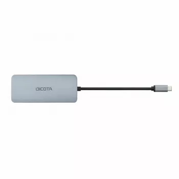 Dicota USB-C 8-in-1 Multi Hub 4K PD 100W sudraba