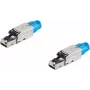 RJ45 savienotājs ShiverPeaks BS08-45004-2 Cat 8.1 uz lauka konfigurējams metāla