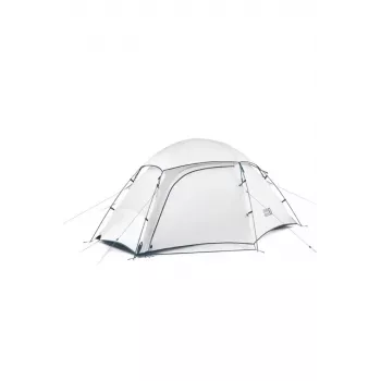 Telts Naturehike Jim's Gear Bealock 1 Snow balta — viegla, kompakta 1 personas mugursomas telts