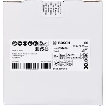 Bosch 2 608 619 161 leņķa slīpmašīnas piederums Slīpēšanas disks