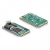 DeLOCK Mini PCIe karte pilna izmēra uz 2 x sērijveida RS-232 D-Sub 9 kontaktu