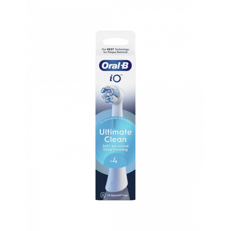 Oral-B iO zobu suku uzgaļi 4 gab., balti