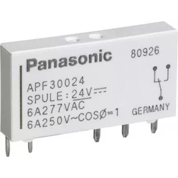 Panasonic APF10212 PCB relejs 12 V/līdzstrāva 6 A 1 normāli atvērts kontakts 1 gab. (APF10212)