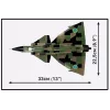 Konstruktora komplekts Cobi Blocks Saab AJS 3 Viggen 911 gab. modeļa komplekts, 911 gabali