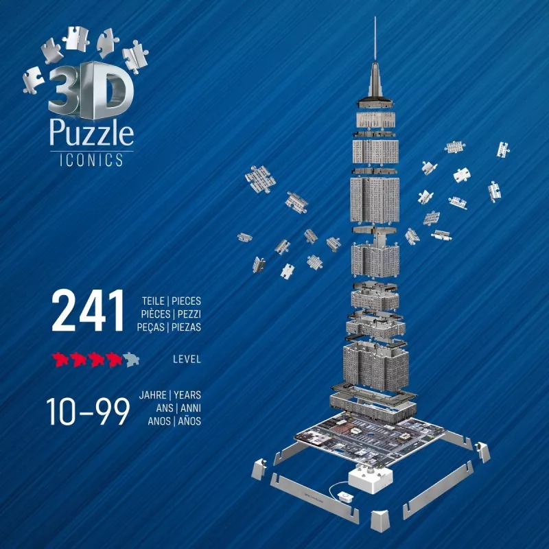 3D puzzle Ravensburger 12008026 216 gab. Ēkas
