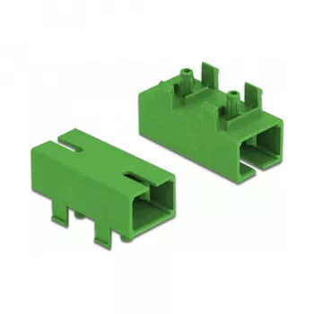 Optisko šķiedru savienotājs PCB SC Simplex sievišķais uz SC Simplex sievišķais DeLOCK 86932