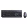Lenovo 4X30H56829 tastatūra un pele, universāls RF bezvadu, QWERTY, ASV angļu, melns