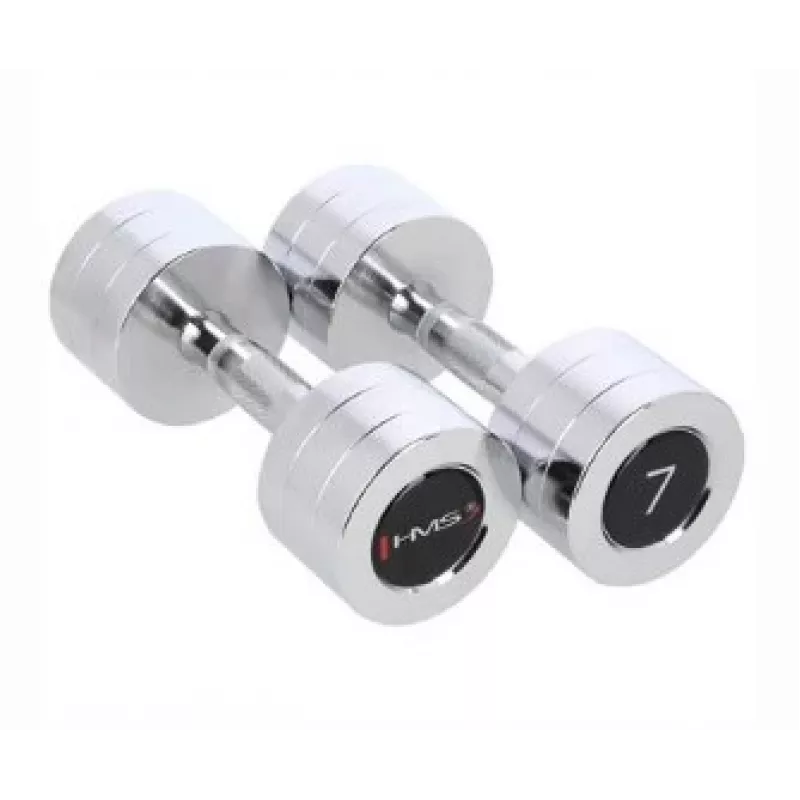 HMS Fitness CHD07 Fiksēta svara hantele 7 kg 2 gab.