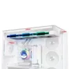 Viss-vienā šķidruma dzesētājs Lian Li Hydroshift II LCD-C 360TL — 120 mm ventilatori, 200–2600 RPM, FDB, balts