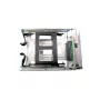 HP 675769-001 diskdziņa nodalījuma panelis 8,89 cm (3,5 collas) HDD korpuss Melns, nerūsējošais tērauds
