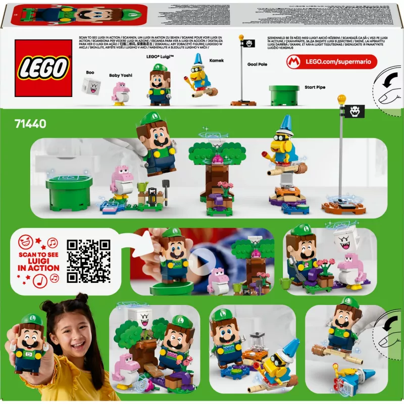 Konstruēšanas rotaļlieta LEGO 71440 Super Mario Interaktīva LEGO Luigi figūriņa