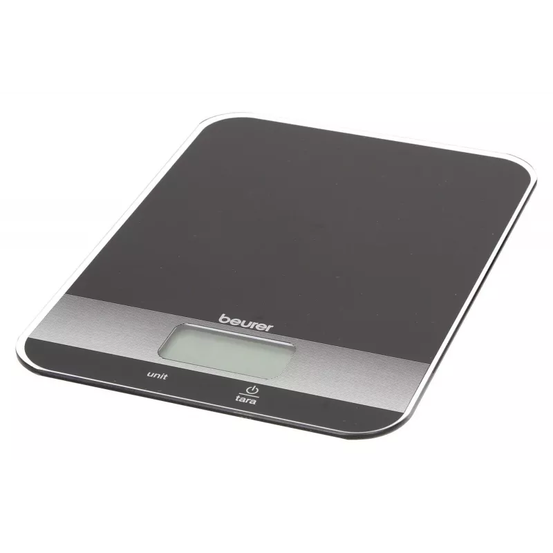 Beurer 70404 Virtuves svari digitāli melni pārnēsājami 5 kg 200x145x17mm