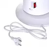 Elektriskais keramiskais sildītājs NOVEEN PTC3000, 2000 W (1200 W min), LED displejs, taimeris, tālvadība, svārstības, balts