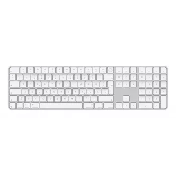 tastatūra Apple Magic MXK73D/A Universal USB + Bluetooth QWERTZ German balta