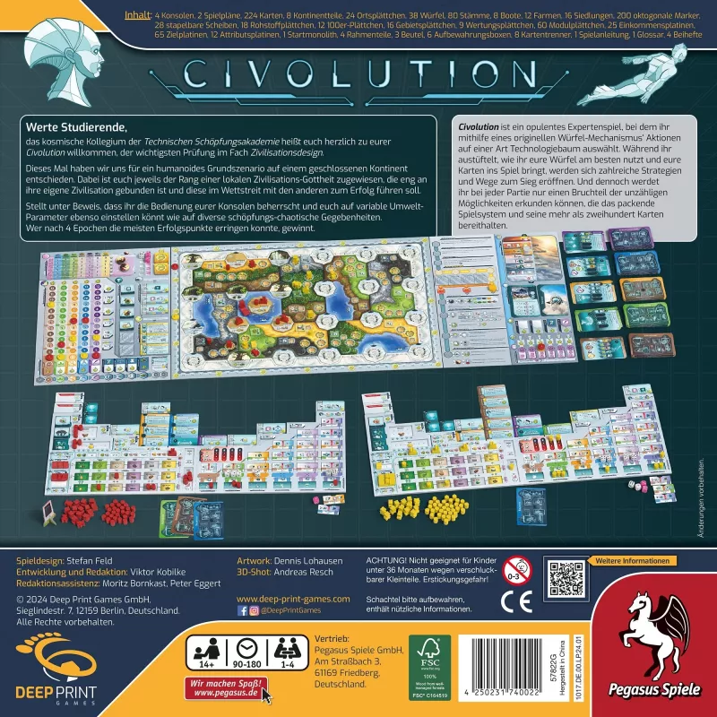 Civolution, galda spēle