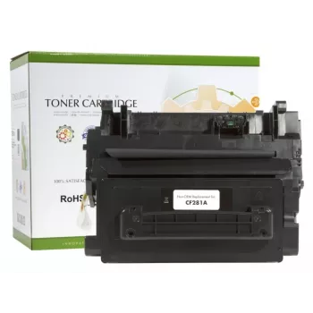 Saderīgs Static-Control Hewlett-Packard 81A (CF281A) melns, 10500 lpp.