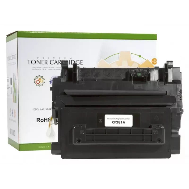 Saderīgs Static-Control Hewlett-Packard 81A (CF281A) melns, 10500 lpp.