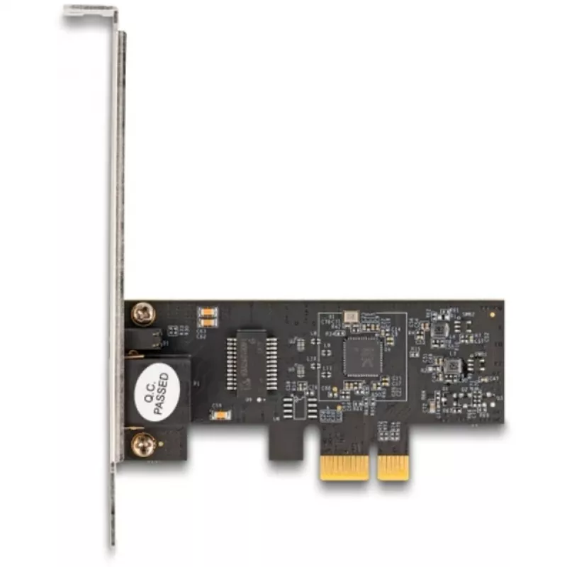 DeLOCK PCI Express x1 karte 81260 1 x RJ45 5 Gigabitu LAN RTL8126