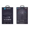 USB centrmezgls NATEC Moth 4 pieslēgvietu USB 3.2 Gen 1 Type-A (5000 Mbit/s), ar USB barošanu, melns, 0,15 m kabelis