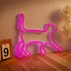 Dekoratīva LED gaisma neona stilā MANTA SNL70PK Style Neon Lights CAT 2 rozā (modelis SNL70PK)