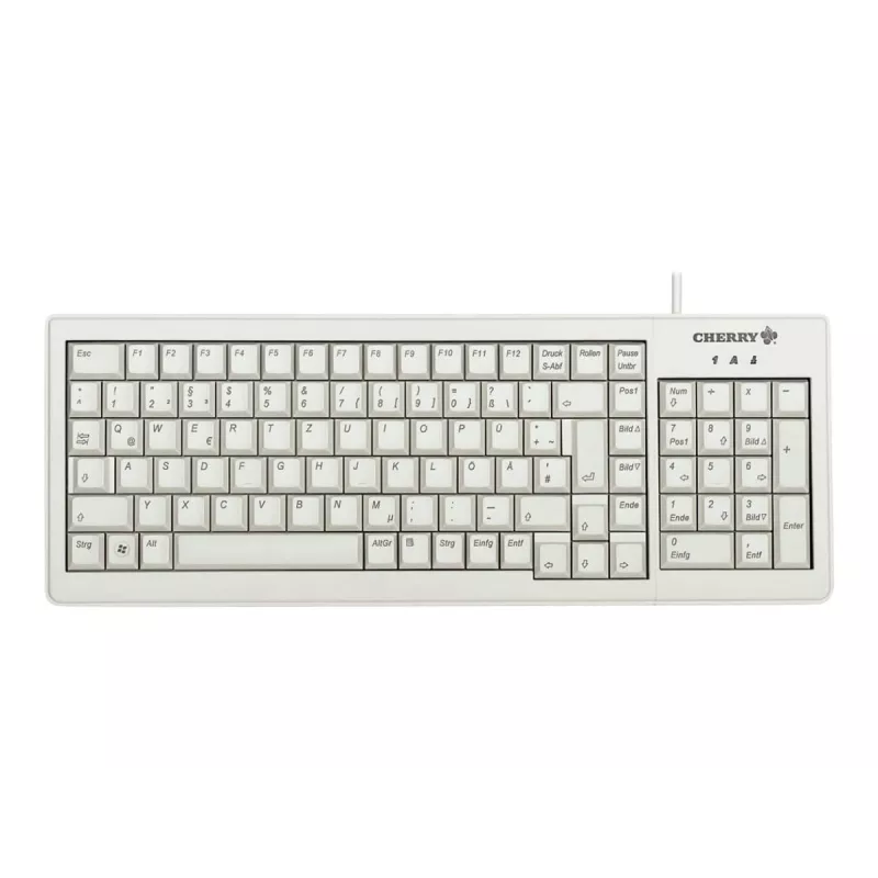 CHERRY XS G84-5200LCMDE-0 tastatūra Pelēka QWERTZ