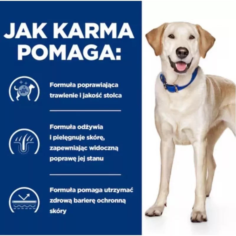 HILL'S PD D/D Food Sensitivities, pīle un rīsi - sausa suņu barība - 4kg