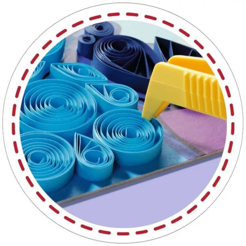BeCreative Paper Art Quilling Stitch, rokdarbi