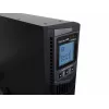 Nepārtrauktās barošanas avots zaļa Cell UPS15 — tiešsaistes dubultpārveidošana 3 kVA (2700 W), 6 maiņstrāvas ligzdas, tīrs sinuss, LCD, tornis, 6×12V/9 Ah baterijas