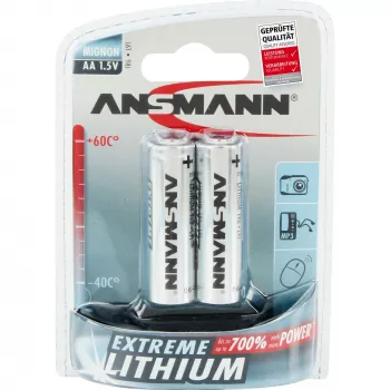 Vienreizējā baterija Ansmann Mignon AA/FR6, 1,5 V