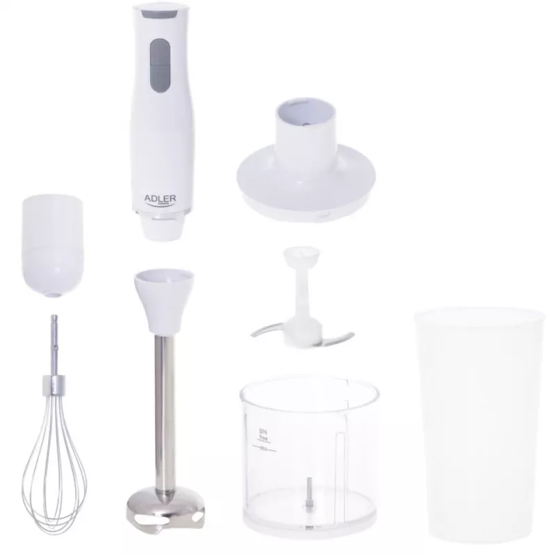 Adler AD 4620 rokas blenderis 0,75 L 800 W balts