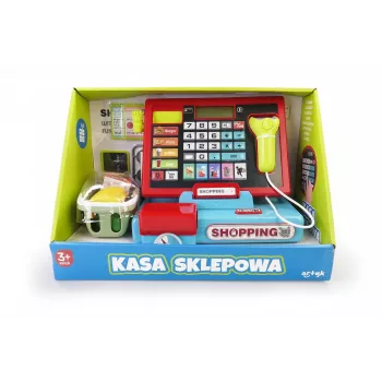 Kases aparāts ar skeneri un svariem