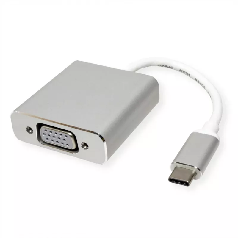 ROTRONIC-SECOMP Roline - Videoadapter - USB-C männlich zu VGA-Adapter