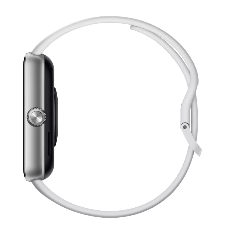 Viedpulkstenis Xiaomi Watch 5 Sudraba, 2,07 collu (5,26 cm) AMOLED, 47,5 mm korpuss, TPU siksniņa, 5 ATM, 24 dienu akumulators